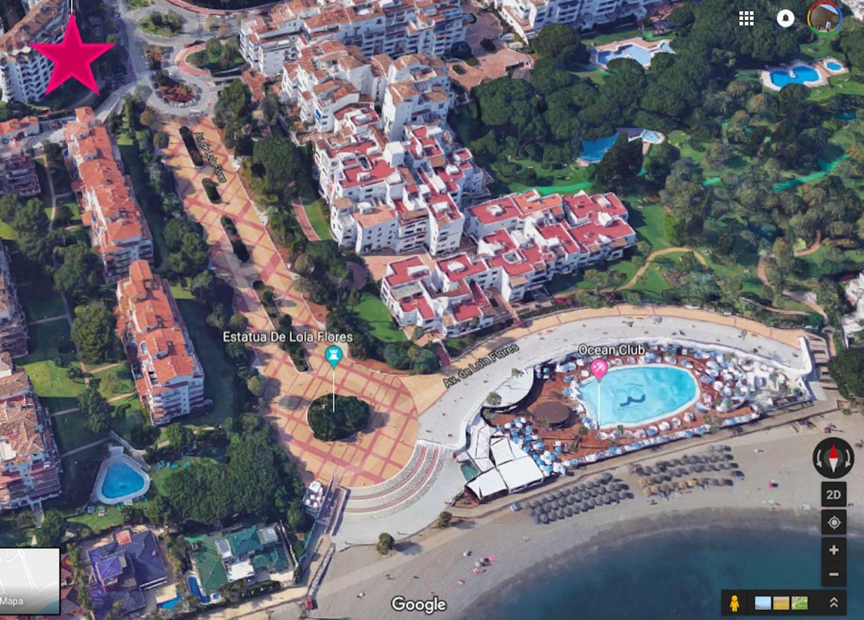 Ferienwohnung Puerto Banus With Private Garden Marbella Exterior foto